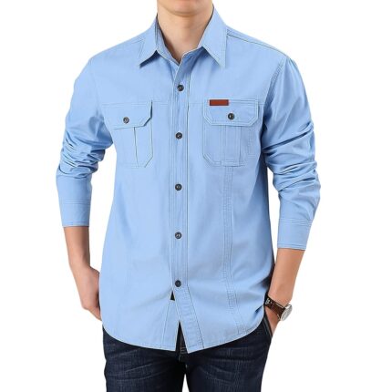 Premium Quality Double Pocket Shirt