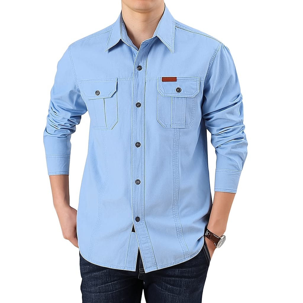 5311f4d2-8d1c-4fcb-b5d1-0ff4b46cbecd.jpeg Premium Quality Double Pocket Shirt - Image 1