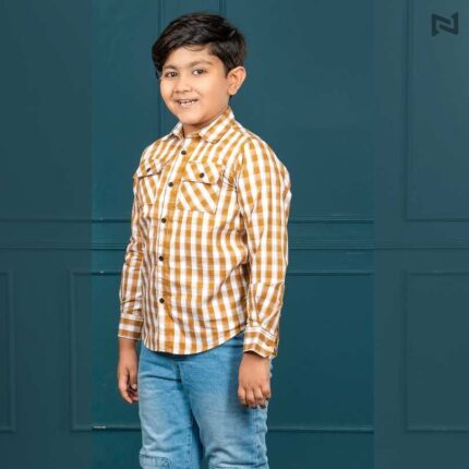 Stylish Kids Check Shirt