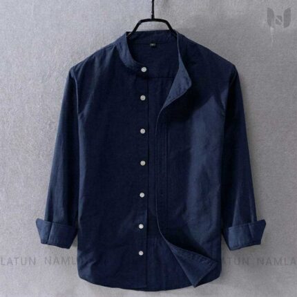 ben collar solid shirt