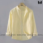 ben collar solid shirt