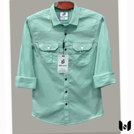 Oxford Cotton Double Pocket Shirt