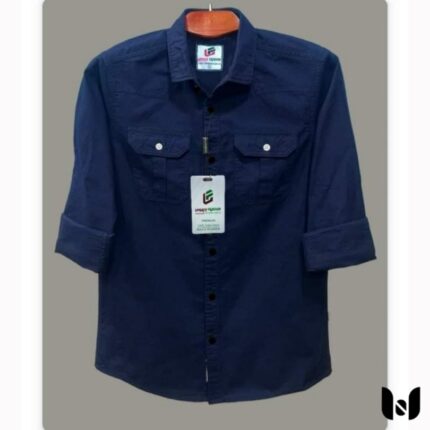 Oxford Cotton Double Pocket Shirt