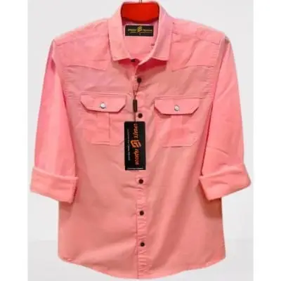 Oxford Cotton Double Pocket Shirt