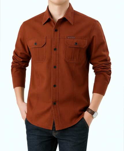 Premium Quality Double Pocket Shirt