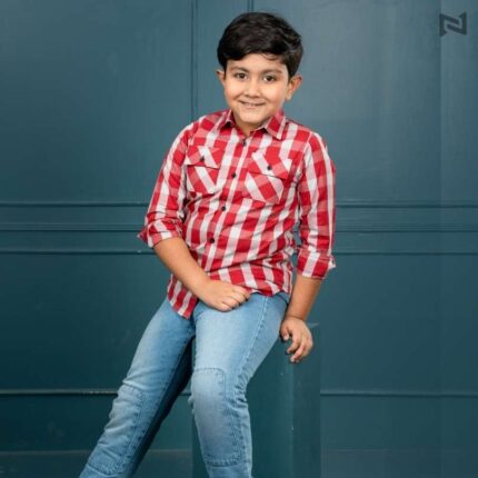 Stylish Kids Check Shirt
