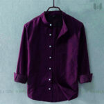 ben collar solid shirt