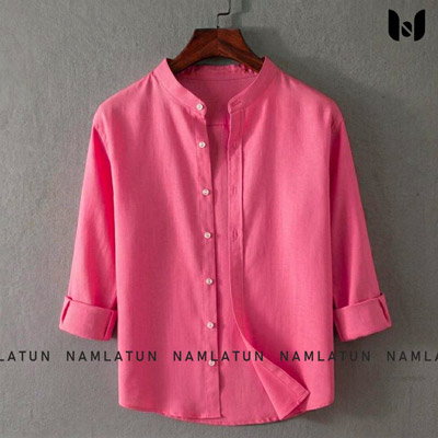 ben collar solid shirt