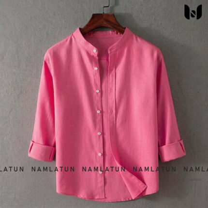 ben collar solid shirt