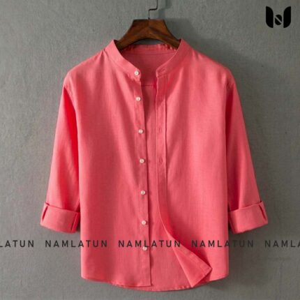 ben collar solid shirt